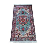Vintage Desenli Halı 80x150cm Antik Klasik Mekan Koleksiyon Yıkanabilir Katlanabilir Mutfak Salon Home Ev