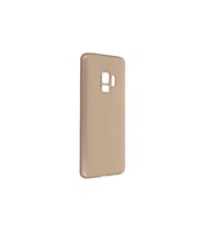 Samsung Galaxy S9 Premium Silikon Kılıf Gold