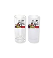 Ghostbastır Design Özlü Sözlü Buzlu / Buzsuz Seçenekli Rakı Bardağı – 1 Adet Şık Sunum Bardağı 0159