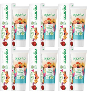 Agarta Doğal Diş Macunu 75ML Çocuk (6 Lı Set)