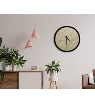 BK Gift Dekoratif 45cm Ahşap Duvar Saati-132