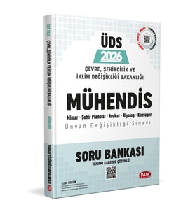 2026 GYS Çevre Şehircilik ve İklim Değişikliği Bakanlığı Mühendis Ünvan Değişikliği Sınavı Soru Bankası Data