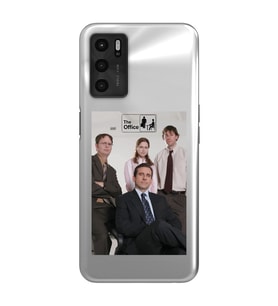 Oppo A16 / A55 Uyumlu The Office Tasarımlı Şeffaf Telefon Kılıfı