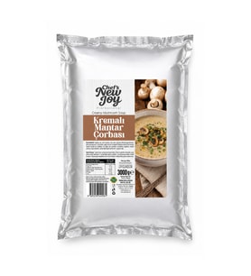 Kremalı Mantar Çorbası 3000 gr Creamy Mushroom Soup Hazır Çorba