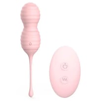 Fastieshop Uzaktan Kumandalı Şarjlı Giyilebilir Kegel Egzersiz Topları (Pembe)