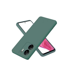 Xiaomi Redmi 13c Kılıf First Silikon - Koyu Yeşil