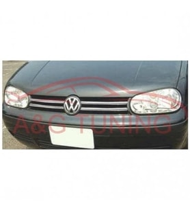 Volkswagen Golf 4 Krom Ön Panjur 1998-2005 4Prç Paslanmaz Çelik