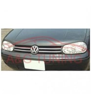 Volkswagen Golf 4 Krom Ön Panjur 1998-2005 4Prç Paslanmaz Çelik