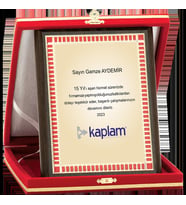 ODAK KUPA - Ahşap Plaketler - PL-053-M B - 15x20 cm