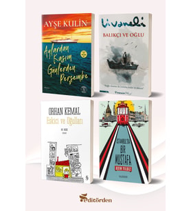 Aylardan Kasım Günlerden Perşembe (Yazar: Ayşe Kulin) - Balıkçı ve Oğlu (Yazar: Zülfü Livaneli) - Eskici ve Oğulları (Yazar: Orhan Kemal) - İstanbul’da Bir Mustafa (Yazar: Asım Yıldız)