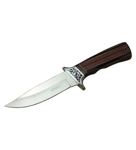 A058-1 Kamp Bıçağı 26,5 Cm - Ahşap Sap, Kılıflı