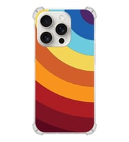 PrintiFy Apple iPhone 15 Pro Max (Kamera Açık) Uyumlu Köşe Korumalı Renk Cümbüşü A Kılıf