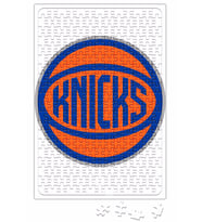 New York Knicks Logo Puzzle 240 Parça Yapboz