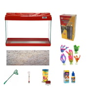 Kanki Pet KP5018 Ekonomik Hazır Set Kırmızı 50 CM