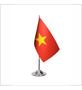 Vietnam Tekli Masa Bayrağı