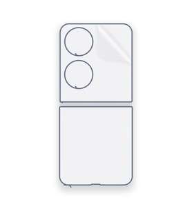 SChitec HUAWEI P50 Pocket Uyumlu Arka Yüzey Hidrojel Koruyucu Film