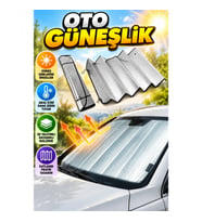 Katlanabilir Oto Ön Cam Güneşliği Isı Yalıtımlı Güneş Koruma Peugeot 3008 Nissan Qashqai Honda Civic