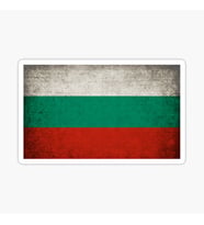Bulgaristan Bayrağı Çıkartması Araba Etiket Sticket 19CM