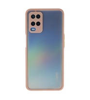 Oppo A54 4g Kılıf Montreal Silikon Kapak - Pembe