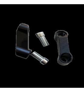 Üniversal Ayna Uzatma Genişletme Aparatı Siyah 10mm Düz Diş Pcx
