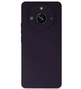 Realme 11 Pro Kılıf Nano içi Kadife Silikon - Mor