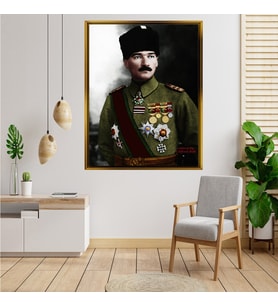 ÇERÇEVELİ ATATÜRK TABLO S725