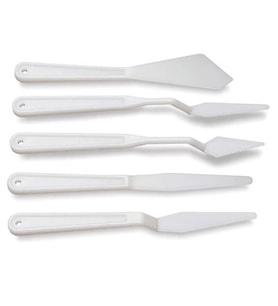 SÜDOR SF9011E PLASTİK SPATULA 5'Lİ SET