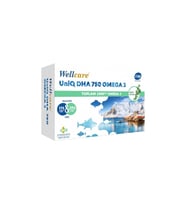 UniQ DHA750 Omega3 Biberiye Ekstraktlı Balık Yağı 30 Yumuşak Kapsül