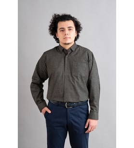ADVANTE CEPLİ RAHAT KESİM KIŞLIK ERKEK GÖMLEK (Yeşil)