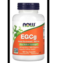 Now Foods, EGCg, Green Tea Extract, 400 mg, 180 Veg Capsul. Usa Menşei. 3640 (Renksiz)