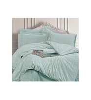 Jardin Bambu Jakar Kumaş Mint Ikili Oksford 60x80 Cm Yastık Kılıfı -1354