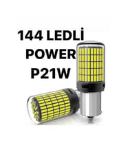 P21w 144 Ledli Ultra Parlak Geri Vites Park Ampül Tek Duy Beyaz (2 ADET)