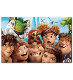 Cakatablo Croods Karakterleri Karikatür MDF Tablo