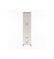 Hyperion Dolap 5 Raflı Tek Çekmeceli 4 Kapaklı 60x44x243 Çam-Aytaşı