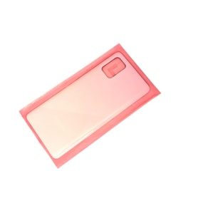 Samsung Galaxy A71 A715 Arka Kapak PEMBE