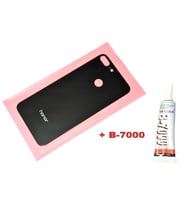 Honor 9 Lite Arka Pil Batarya Kapağı (CAM+B-7000) SİYAH