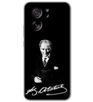 Xiaomi Mi 13T Pro Kılıf HD Desen Baskılı Arka Kapak - Atatürk İmza