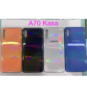 Samsung Galaxy A70 Kasa Kapak SM-A705F - Yan Tuşlar Dahil (Mavi)