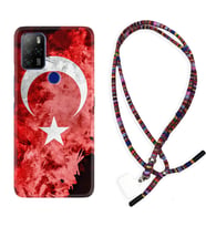 Omix X300 X500 X400 X600 X700 Kılıf Boyun Asklı Rasta Silikon Şanlı Türk Bayrağı 3 1395