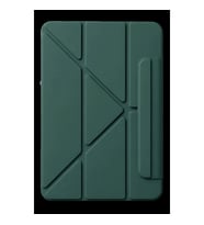 Apple İpad 2025 10.9 10.nesil (a16) Edz Manyetik Standlı Tablet Kılıfı - Koyu Yeşil