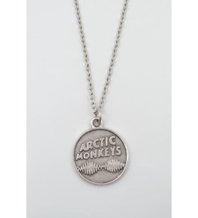 Arctic Monkeys Gümüş Kaplama Düz Zincir Kolye