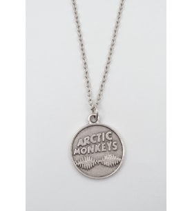 Arctic Monkeys Gümüş Kaplama Düz Zincir Kolye
