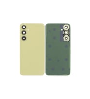 Samsung A35 Arka Kapak - Arka Pil Batarya Kapağı Kamera Lensli - SM-A356 Uyumlu (Gold)