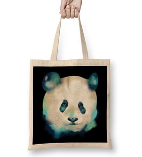 Cute Galactic Panda Space Exploration Panda Bez Çanta Uzun Saplı