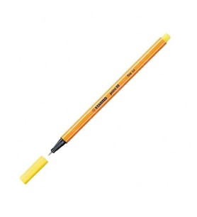 İnce Keçe Uçlu Kalem 0.4 Mm - Sarı