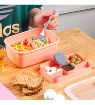 Porsima 3199 Sosluklu 2 Katlı Beslenme Çantası Lunch Box Somon