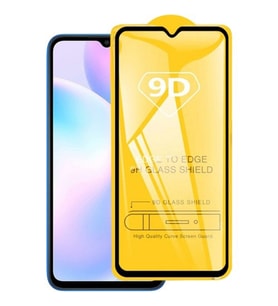 Ally Xiaomi Redmi 9 9d Full Glue Tempered Cam Ekran Koruyucu