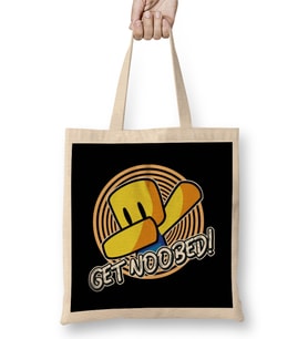 Get Noobed! Roblox Meme Bez Çanta Uzun Saplı