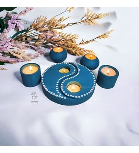 Tealight Mumluk Set 9 Parça