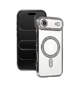 İphone 17 Air Joke Simli Magneticsafe - Gümüş